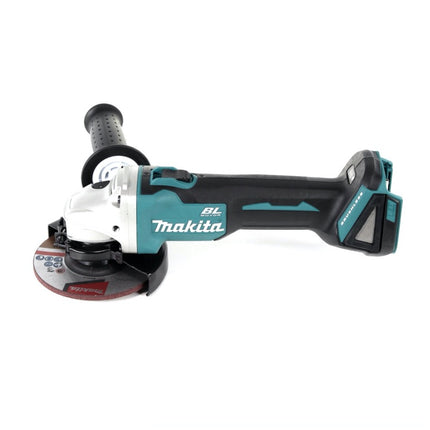 Makita DLX 2334 J cordless combo kit 18 V with DHP 485 50 Nm brushless + DGA 504 125 mm brushless + 3x rechargeable battery 3.0 Ah + charger + Makpac