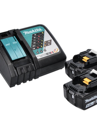 Kit combinado de batería Makita DLX 2176 TJ 18 V con DHP 481 115 Nm sin escobillas + DTD 152 165 Nm + 2x batería 5,0 Ah + cargador + Makpac