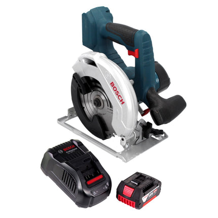 Sierra circular a batería Bosch GKS 18 V-57 Professional 18 V 165 mm + 1x batería 4,0 Ah + cargador