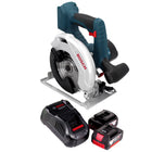 Sierra circular a batería Bosch GKS 18 V-57 Professional 18 V 165 mm + 2x baterías 4,0 Ah + cargador