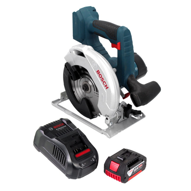 Sierra circular a batería Bosch GKS 18 V-57 Professional 18 V 165 mm + 1x batería 6,0 Ah + cargador