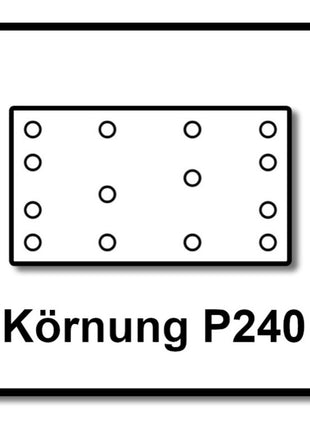 Festool STF 80x133 Schleifstreifen Granat P240 80 x 133 mm 100 Stk. ( 497124 ) für Rutscher RTS 400, RTSC 400, RS 400, RS 4, LS 130 - Toolbrothers