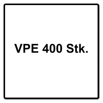 Festool STF D150/48 Disques abrasifs Granat P280 150 mm - pour RO 150, ES 150, ETS 150, ETS EC 150, LEX 150, WTS 150, HSK-D 150 - 400 pcs. ( 4x 575169 )