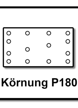 Festool STF 80x133 RU2/50 Schleifstreifen Rubin 2 P180 80 x 133 mm 200 Stk. ( 4x 499052 ) für Rutscher RTS 400, RTSC 400, RS 400, RS 4, LS 130 - Toolbrothers