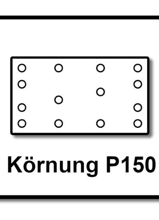 Festool STF 80x133 RU2/50 Schleifstreifen Rubin 2 P150 80 x 133 mm 100 Stk. ( 2x 499051 ) für Rutscher RTS 400, RTSC 400, RS 400, RS 4, LS 130 - Toolbrothers