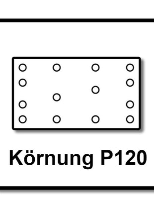 Festool STF 80x133 RU2/50 Schleifstreifen Rubin 2 P120 80 x 133 mm 200 Stk. ( 4x 499050 ) für Rutscher RTS 400, RTSC 400, RS 400, RS 4, LS 130 - Toolbrothers