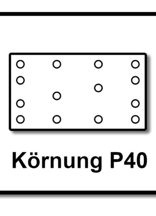 Festool STF 80x133 RU2/50 Schleifstreifen Rubin 2 P40 80 x 133 mm 100 Stk. ( 2x 499046 ) für Rutscher RTS 400, RTSC 400, RS 400, RS 4, LS 130 - Toolbrothers