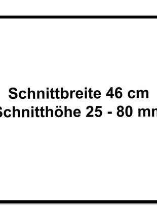 Metabo RM 36-18 LTX BL 46 Akku Rasenmäher 36 V ( 2x 18 V ) 46 cm Brushless ( 601606850 ) Solo - ohne Akku, ohne Ladegerät - Toolbrothers