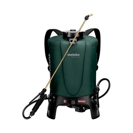 Metabo RSG 18 LTX 15 Pulvérisateur dorsal sans fil 18 V, 15 L, 3,0 Bar, solo - sans batterie, sans chargeur (602038850)