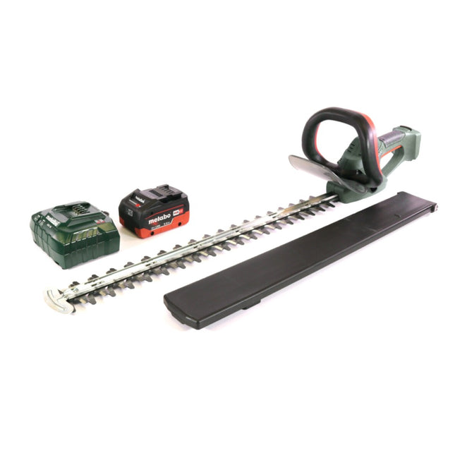 Metabo AHS 18-65 V tagliasiepi a batteria 18 V 63 cm + 1x batteria 5,5 Ah + caricatore