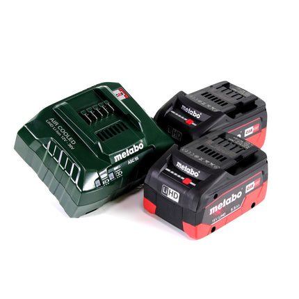 Metabo AHS 18-65 V cortasetos sin cable 18 V 63 cm + 2x batería 5,5 Ah + cargador