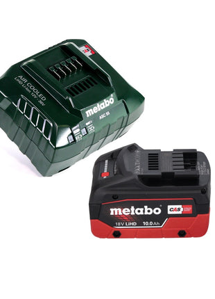 Cortasetos a batería Metabo AHS 18-65 V 18 V 63 cm + 1x batería 10,0 Ah + cargador