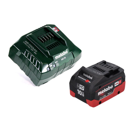 Sierra tronzadora de batería Metabo KGS 18 LTX 216 18 V 216 mm + 1x batería 10,0 Ah + cargador