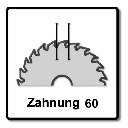 Festool Feinzahn Kreissägeblatt Set 3x W60 254 x 2,4 x 30 mm ( 3x 575976 ) für TKS 80 Tischkreissäge - Toolbrothers