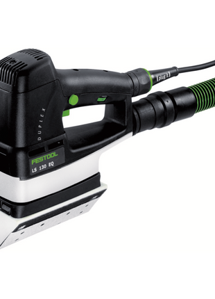 Lijadora lineal Festool LS 130 EQ-Plus DUPLEX 260 W 133 x 80 mm + 1x zapata de perfil radial R25 + 200x tiras de lijado + Systainer