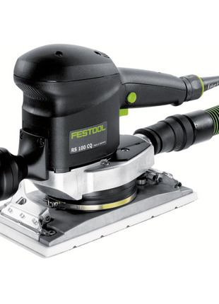 Festool RS 100 CQ-Plus corredera de engranaje 520 W 115 x 221 mm + 1x zapata de lijado + Systainer