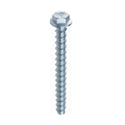 Taco de tornillo HECO MULTI MONTI plus SS 10,0 x 60 mm 25 piezas (48439) Tornillo para hormigón cabeza hexagonal con arandela prensada revestida HP