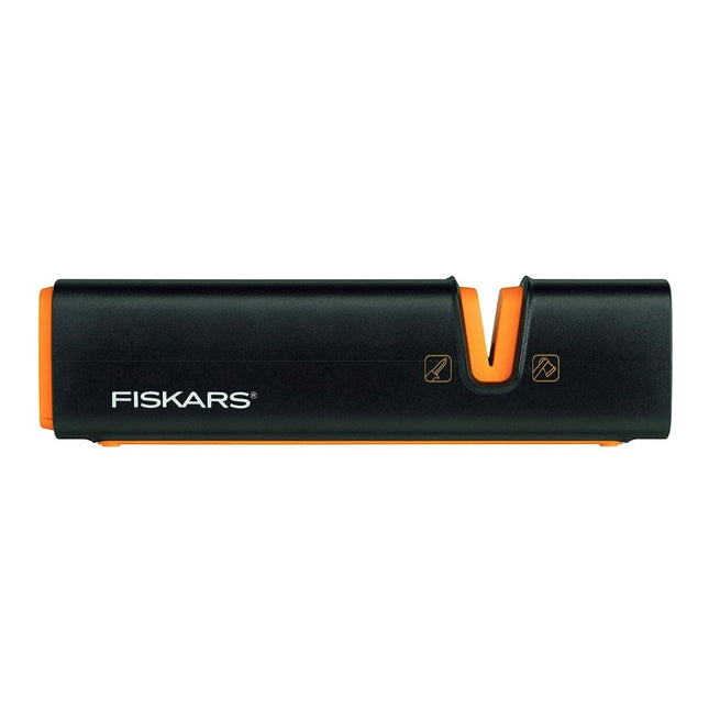 Afilador de hachas y cuchillos Fiskars Xsharp (1000601) negro 165 mm de longitud