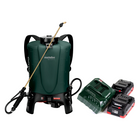 Pulverizador de mochila a batería Metabo RSG 18 LTX 15 18 V 15 L 3,0 bar + 2x batería 4,0 Ah + cargador