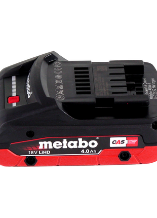 Metabo taladro atornillador a batería BS 18 LTX BL I 18 V 120 Nm + 1x batería 4,0 Ah + metaBOX - sin cargador