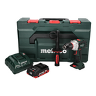 Metabo BS 18 LTX BL I taladro atornillador a batería 18 V 120 Nm + 1x batería 4,0 Ah + cargador + metaBOX