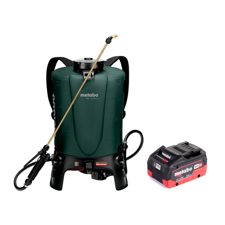 Pulverizador de mochila a batería Metabo RSG 18 LTX 15 18 V 15 L 3,0 bar + 1x batería 8,0 Ah - sin cargador