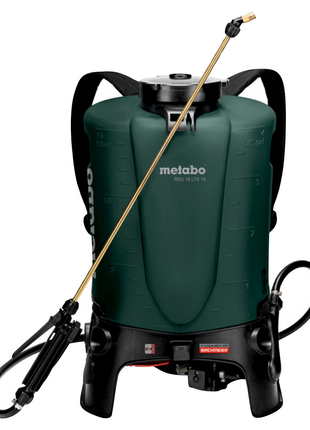 Metabo RSG 18 LTX 15 pulverizador de mochila a batería 18 V 15 L 3,0 bar + 1x batería 8,0 Ah + cargador