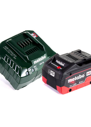 Pulvérisateur à dos à batterie Metabo RSG 18 LTX 15 18 V 15 L 3,0 bar + 1x batterie 8,0 Ah + chargeur