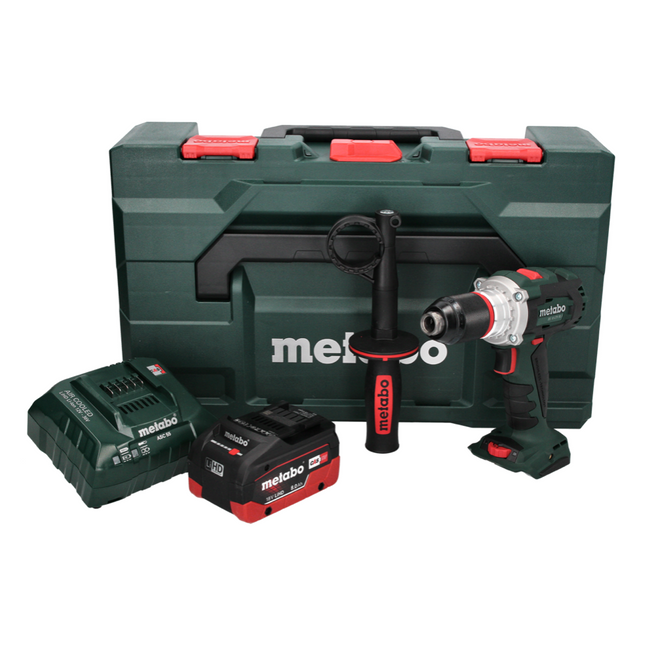 Metabo BS 18 LTX BL I taladro atornillador a batería 18 V 120 Nm + 1x batería 8,0 Ah + cargador + metaBOX