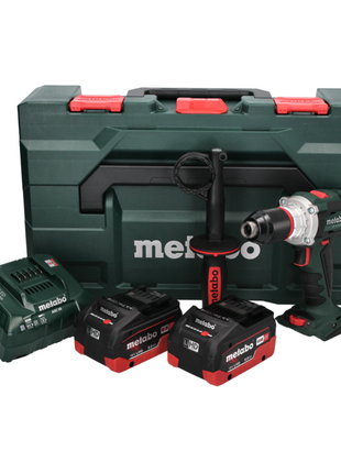 Metabo BS 18 LTX BL I taladro atornillador a batería 18 V 120 Nm + 2 baterías 8,0 Ah + cargador + metaBOX