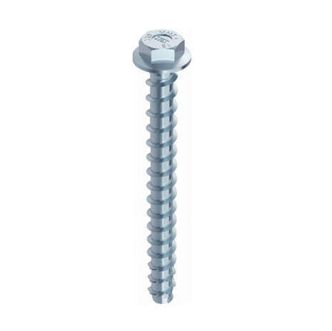 HECO MULTI MONTI plus SS anclaje de tornillo 10,0 x 60 mm 50 piezas (2x 48439) tornillo para hormigón cabeza hexagonal con arandela prensada revestida HP