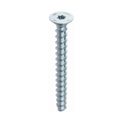 HECO MULTI MONTI plus F Screw Anchor, 6.0 x 120mm, Concrete screw, Countersunk head, Blue zinc-plated, A2K, 100pcs. (2x 48505)