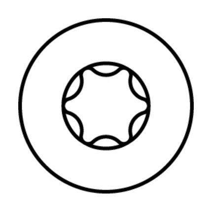 HECO MULTI MONTI plus F anclaje de tornillo 6,0 x 120 mm 200 piezas (4x 48505) tornillo para hormigón, cabeza avellanada, accionamiento en T, galvanizado azul, A2K