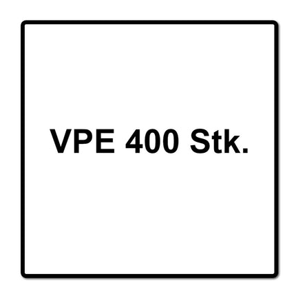 HECO MULTI MONTI plus MS anclaje de tornillo 7,5 x 45 mm 400 piezas (4x 49829) tornillo para hormigón cabeza redonda plana T-Drive galvanizado azul A2K