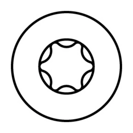 HECO MULTI MONTI plus F anclaje de tornillo 6,0 x 40 mm 400 piezas (4x 49860) tornillo para hormigón, cabeza avellanada, accionamiento en T, galvanizado azul, A2K