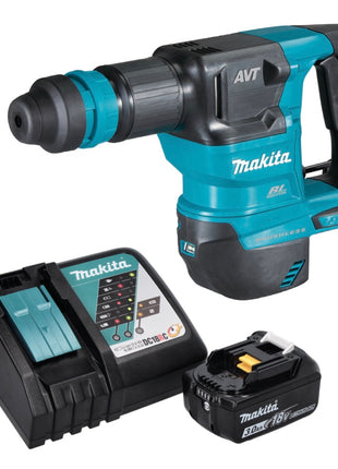 Martillo cincelador a batería Makita DHK 180 RF1 18 V 3,1 J SDS Plus Brushless + 1x batería 3,0 Ah + cargador