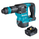 Martillo cincelador a batería Makita DHK 180 M1 18 V 3,1 J SDS Plus Brushless + 1x batería 4,0 Ah - sin cargador