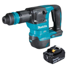 Martillo cincelador a batería Makita DHK 180 M1 18 V 3,1 J SDS Plus Brushless + 1x batería 4,0 Ah - sin cargador