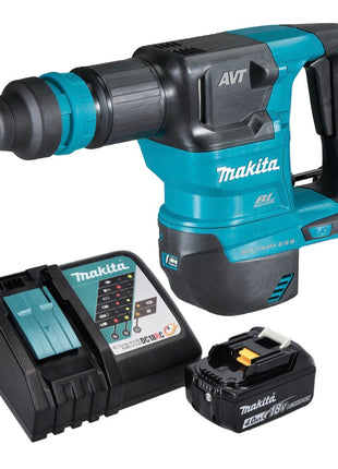 Martillo cincelador a batería Makita DHK 180 RM1 18 V 3,1 J SDS Plus Brushless + 1x batería 4,0 Ah + cargador