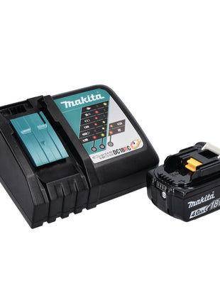 Martillo cincelador a batería Makita DHK 180 RM1 18 V 3,1 J SDS Plus Brushless + 1x batería 4,0 Ah + cargador