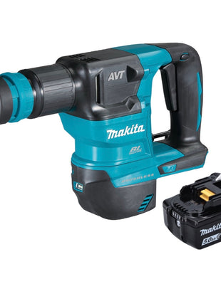 Makita DHK 180 T1 Perforateur burineur sans fil 18 V 3,1 J SDS Plus Brushless + 1x Batterie 5,0 Ah - sans chargeur