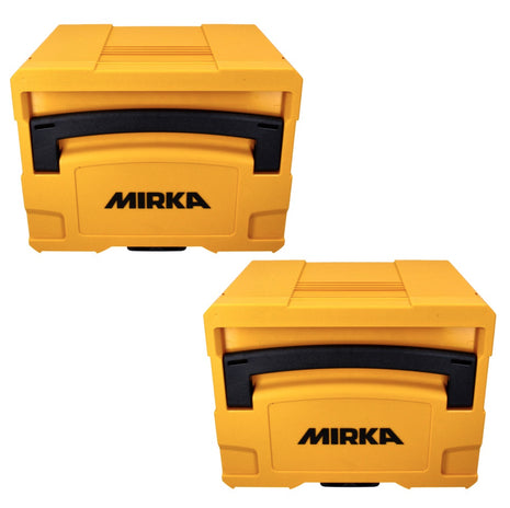 Mirka Systainer Case Set 2x T-LOC 4 maletín de herramientas amarillo (2x MIN6535011) 400 x 300 x 315 mm