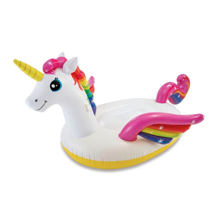 Intex Mega Unicornio Juguete Acuático Isla de Baño (57281EU) hinchable de vinilo