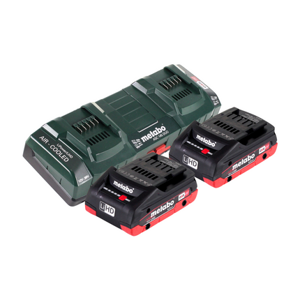 Metabo FSD 36-18 LTX BL 40 Decespugliatore a batteria 36 V ( 2x 18 V ) impugnatura rotonda brushless + 2x batteria 4,0 Ah + doppio caricatore