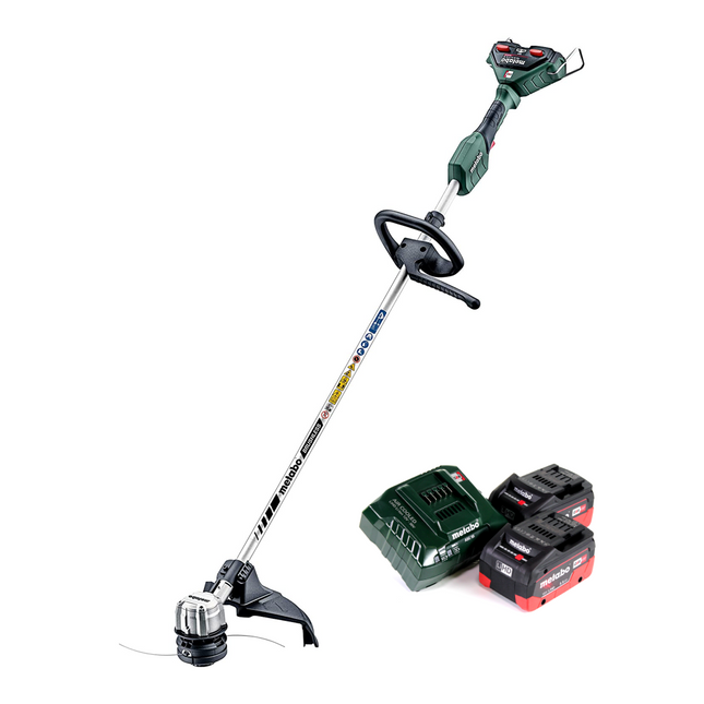 Metabo FSD 36-18 LTX BL 40 Débroussailleuse sans fil 36 V ( 2x 18 V ) Poignée ronde Brushless + 2x batterie 5,5 Ah + chargeur