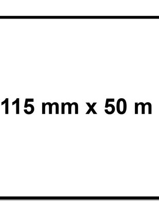 Papel de lija Mirka BASECUT 115 mm x 50 m P100 2x rollos de lija (2x 2251100110N) papel de lija universal