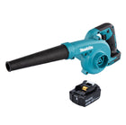 Soplador de hojas a batería Makita DUB 185 F1 18 V + 1x batería 3,0 Ah - sin cargador