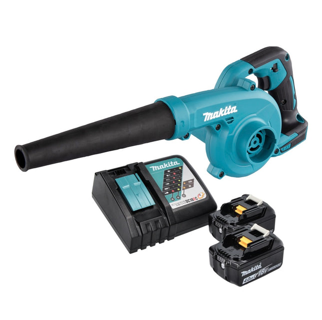 Makita DUB 185 RM cordless leaf blower blower 18 V + 2x battery 4.0 Ah + charger