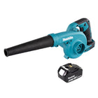 Makita DUB 185 T1 Soplador de hojas sin cable 18 V + 1x batería recargable 5,0 Ah - sin cargador