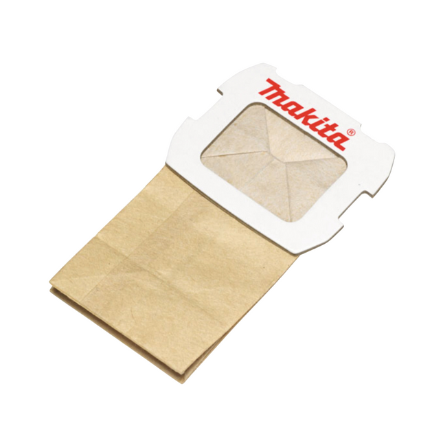 Bolsa para polvo de papel Makita 5 piezas (194746-9) para lijadoras excéntricas BO 5031 / BO 5041 / DBO 180 y lijadoras orbitales BO 3711 / BO 4555 / BO 4565